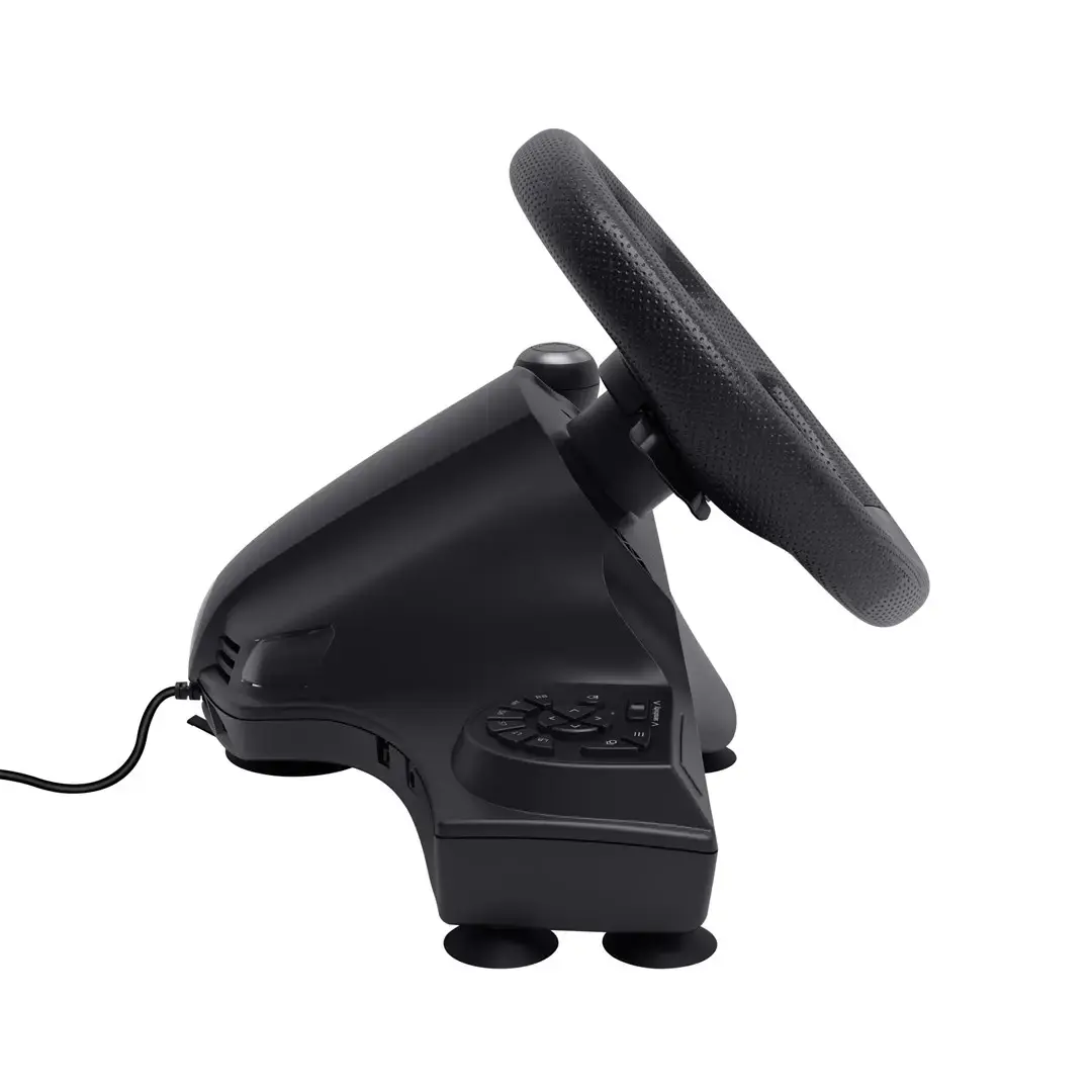 Trust GXT 289 Movi Black USB Steering wheel + Pedals Nintendo Switch, PlayStation 4, Xbox One S, Xbox One X, Xbox Series S, Xbox Series X