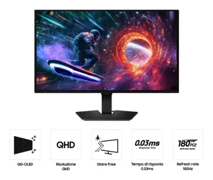 Samsung G50F computer monitor 68.6 cm (27") 2560 x 1440 pixels Quad HD OLED Black