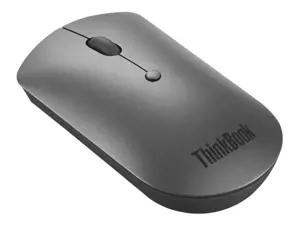 "Lenovo ThinkBook", dvipusis, optinis, "Bluetooth", 2400 DPI, pilkas