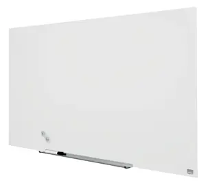 Stiklinė baltoji magnetinė lenta Nobo Impression Pro, plačiaekranė 57, 126x71 cm