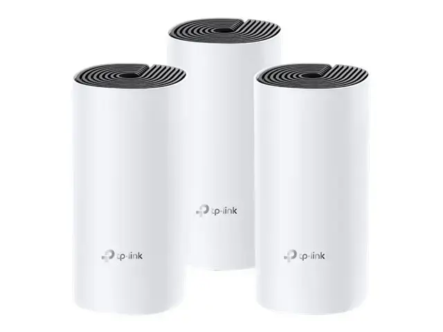 "TP-LINK AC1200 Whole-Home Mesh Wi-Fi" sistema "Qualcomm" procesorius 867Mbps 5GHz+300Mbps 2,4GHz 2 Gigabit prievadai 2 vidinės antenos