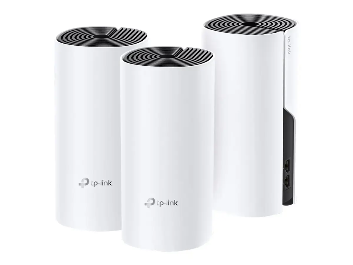 "TP-LINK AC1200 Whole-Home Mesh Wi-Fi" sistema "Qualcomm" procesorius 867Mbps 5GHz+300Mbps 2,4GHz 2 Gigabit prievadai 2 vidinės antenos