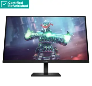 RENEW SILVER OMEN by HP 27k UHD Gaming Monitor - 27" 3840x2160 UHD 400-nit 144 Hz AG, IPS, USB-C/2x…