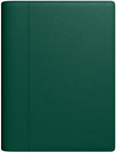 Kalendorius MANAGER Spirex Day 2026, A5, PU, tamsiai žalia