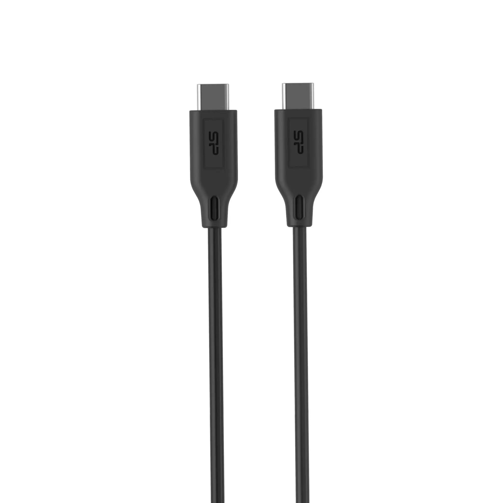 Silicon Power LK15CC, 1 m, USB C, USB C, 480 Mbps, juodas