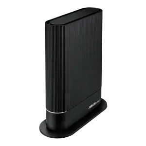 ASUS RT-AX59U, "Wi-Fi 6E" (802.11ax), dviejų dažnių (2,4 GHz / 5 GHz), Ethernet LAN, juodas, stalinis maršrutizatorius