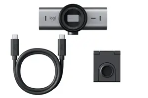 Logitech MX Brio 705 for Business Internetinė kamera, 8.5 MP, 4K Ultra HD 4096x2160, USB-C, Graphite