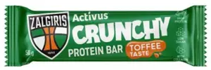 Baltyminis batonėlis ACTIVUS&ŽALGIRIS irisų skonio, glaistytas šokoladu, 50g.