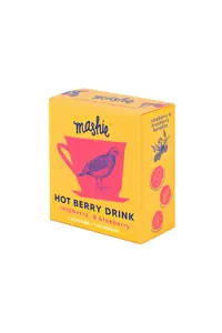 Uogų tyrė MASHIE Original, aviečių ir mėlynių, 4vnt.