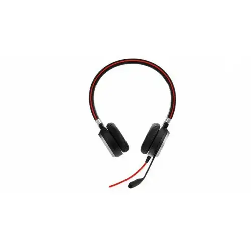 Jabra EVOLVE 40 MS Stereo, laidinis, biuro / skambučių centras, 171 g, ausinės, juodos spalvos