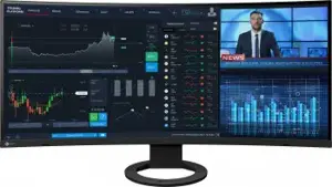 EIZO EV3895EN 37.5" IPS 24:10 3840X2160 CURVED USB-C/85W RJ45 KVM (BLACK)