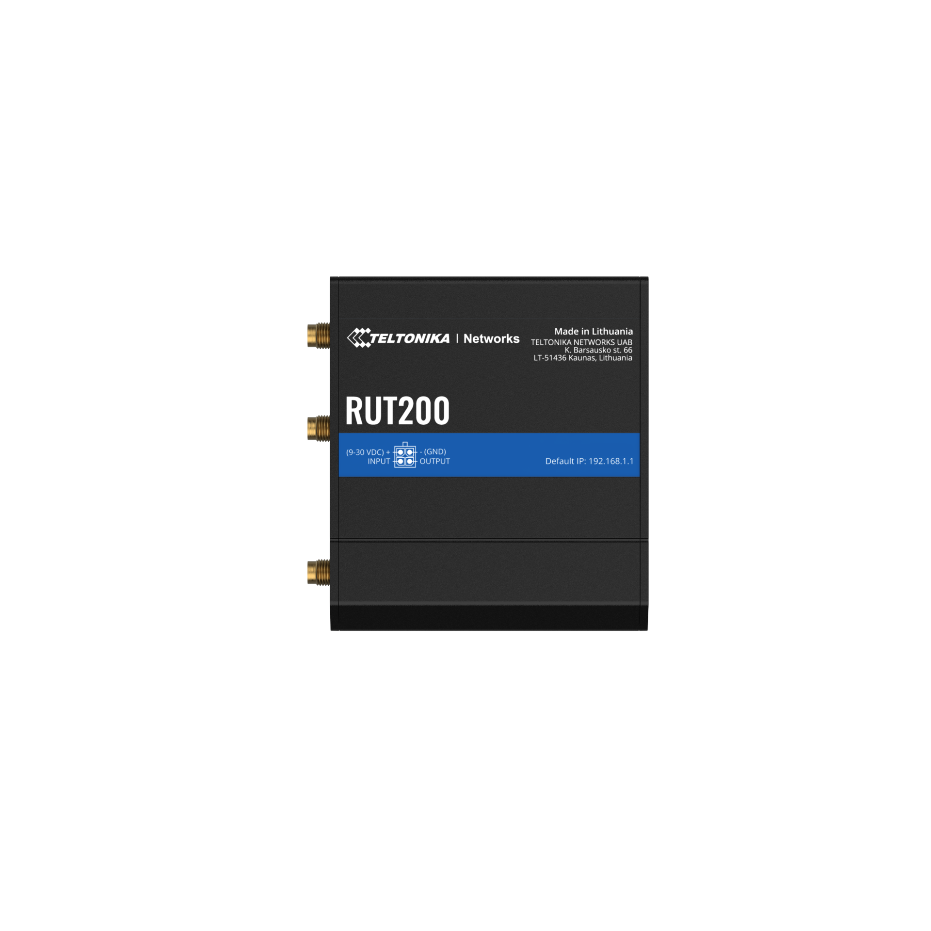 Teltonika LTE Cat 4 Router | RUT200 | 802.11n | 10/100 Mbit/s | Ethernet LAN (RJ-45) ports 2 | Mesh Support No | MU-MiMO No | No mobile broadband