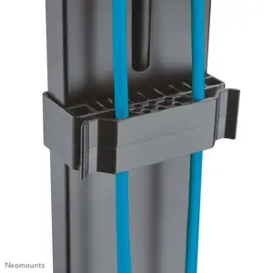 "Neomounts by Newstar" monitoriaus laikiklis ant stalo, tvirtinimas per stalą, 7 kg, 25,4 cm (10"), 68,6 cm (27"), 100 x 100 mm, juodas