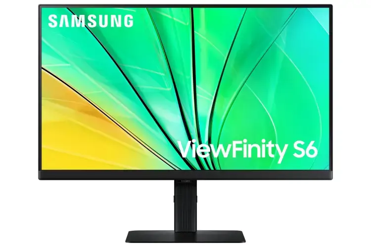 Samsung S60D, 61 cm (24"), 2560 x 1440 pixels, Quad HD, LCD, 5 ms, Black
