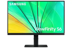 Samsung S60D, 61 cm (24"), 2560 x 1440 pixels, Quad HD, LCD, 5 ms, Black