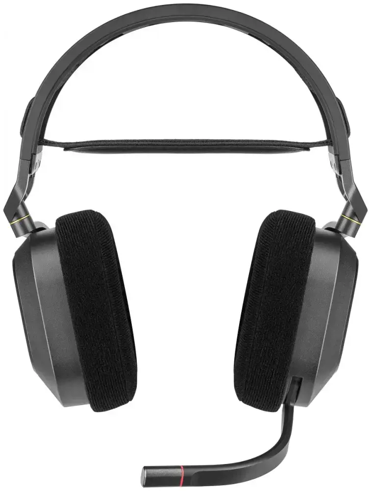 CORSAIR HS80 RGB belaidės ausinės Carbon