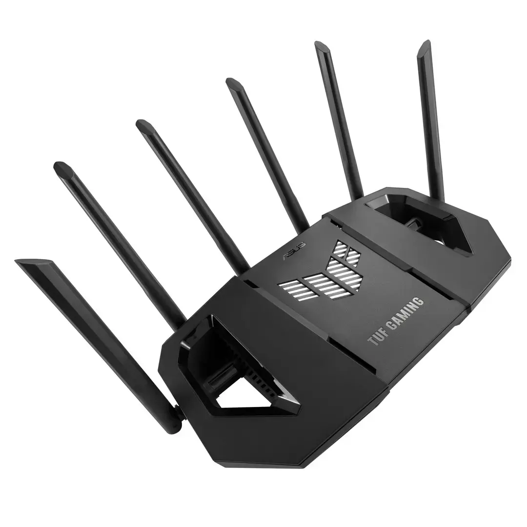 Asus TUF-BE9400 Tri-Band WiFi 7 Gaming Router, EU+UK | 802.11ax | 688/2885/5764 Mbit/s | Ethernet LAN (RJ-45) ports 3 | Mesh Support Yes | MU-MiMO Yes | 4G/5G