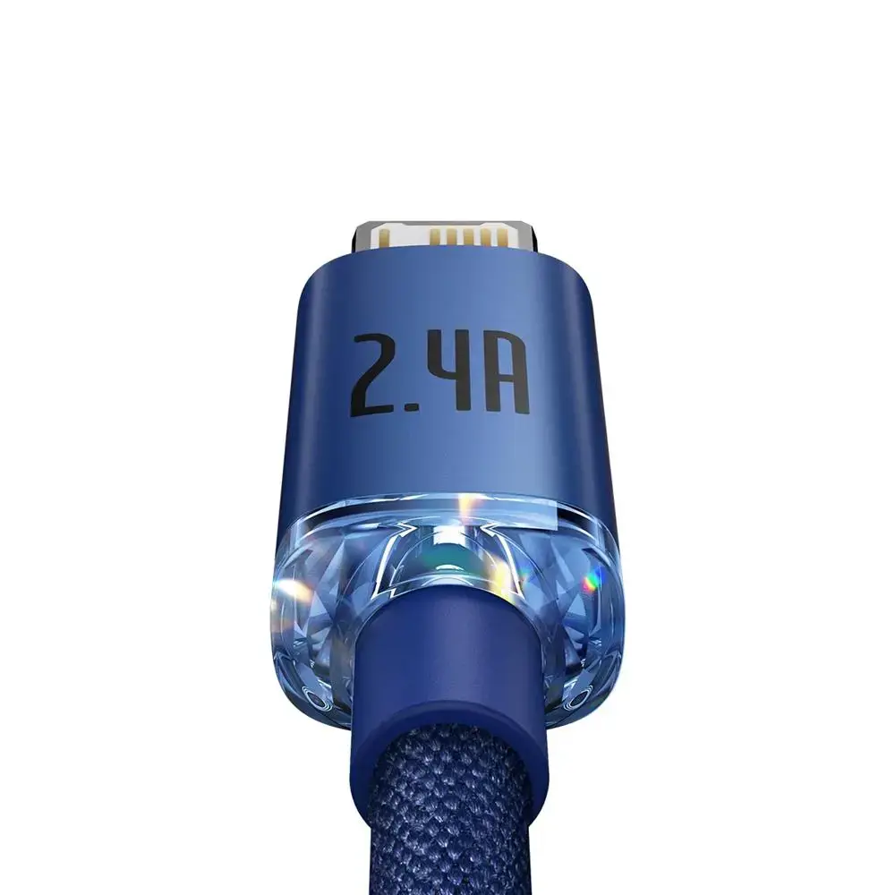 KABELIS LIGHTNING TO USB 1.2M/BLUE CAJY000003 BASEUS