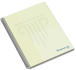 A4 H.C.Sp.Bk 160sh 70g C.MatesPastel Sq, Green