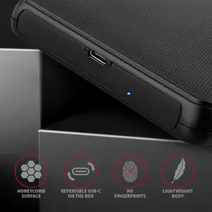 AXAGON EE25-SLC USB-C 3.2 Gen1 - SATA 6G 2,5" SLIDE dėžutė BLACK