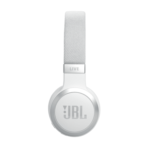 JBL belaidės ausinės "Live 670NC", baltos spalvos