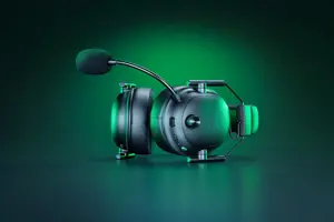 "Razer BlackShark V2 HyperSpeed" žaidimų ausinės, per ausis, laidinės, juodos spalvos