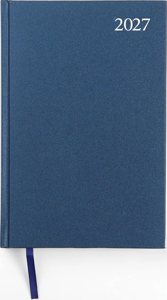 Darbo knyga STANDARD 2027, PVC, A5, mėlyna LT