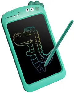 WOOPIE 8,5 colių "Dino" grafinė planšetė vaikams, skirta piešti dėliones + rašiklis "Stylus Pen