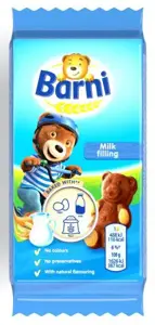 Sausainiai BARNI Milk, 30 g