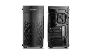 "DeepCool Matrexx 30", "Mini Tower", asmeninis kompiuteris, juoda, "micro ATX", "Mini-ITX", ABS sintetika, plienas, grūdintas stiklas, namai / biuras
