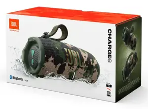 JBL Charge 6 Nešiojama garso kolonėlė, Bluetooth, Squad (Camouflage)