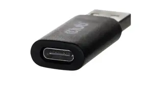 CLUB3D USB 3.2 Gen1 Type A to USB 3.2 Gen1 Type C Adapter M/F, USB A, USB TYPE C, 3.2 Gen 1 (3.1 Gen 1), Black