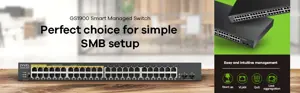 Zyxel GS1900-48-EU0102F, L2, Gigabit Ethernet (10/100/1000), montavimas į stovą
