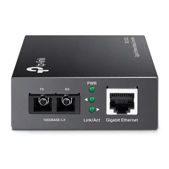 "TP-Link" gigabitinis vieno režimo laikmenos keitiklis, 1000 Mbit/s, IEEE 802.1ab, IEEE 802.3x, IEEE 802.3z, Gigabit Ethernet, 1000 Mbit/s, SC, laidinis