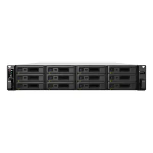 SYNOLOGY RS3621xs+ 12 lizdų NAS-RackStation D-1541 8 branduolių 2,1 GHz 8 GB DDR4 2xUSB 3.2 Gen 4xRJ-45 2x10GbE RJ-45 2xišplėtimo prievadai