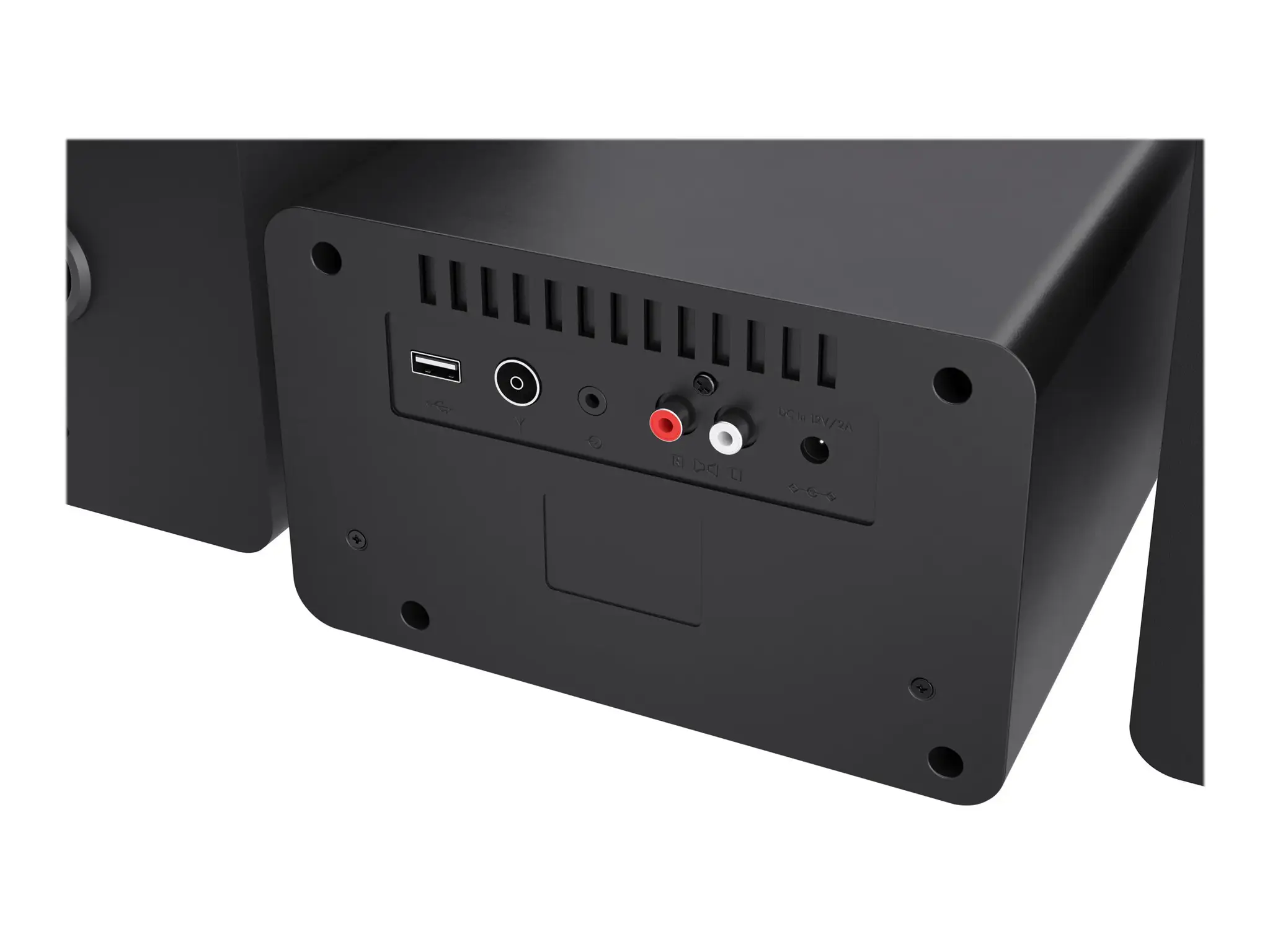 "Sharp TOKYO DAB+ HI-FI" mikrosistema, namų garso mikrosistema, juoda, 40 W, dvipusė, belaidė, DAB, FM