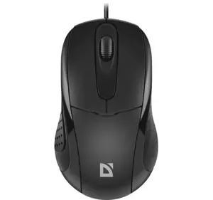 "Defender MOUSE STANDARD" MB-580 juoda OPTINĖ 1000 dpi 3P