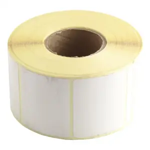 Lipnios etiketės 40x25 termo (1000)