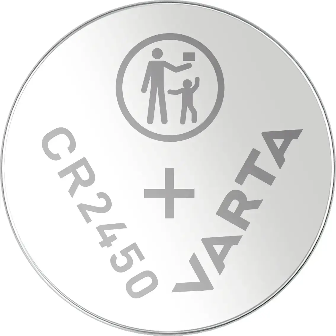 Varta -CR2450, Vienkartinė baterija, CR2450, ličio, 3 V, 1 vnt., 560 mAh