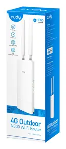 Cudy LT400 wireless router Fast Ethernet Single-band (2.4 GHz) 4G White