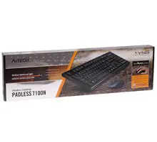 A4-TECH A4TKLA41220 Klaviatūra ir klaviatūra A4Tech V-TRACK 2.4G 7100N RF nano