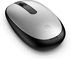 HP 240 Pike Silver Bluetooth Mouse, Ambidextrous, Optical, Bluetooth, 1600 DPI, Silver