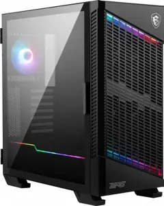 MSI MPG MPG VELOX 100P AIRFLOW Mid Tower žaidimų kompiuterių korpusas "Juodas, 3x 120 mm ventiliato…