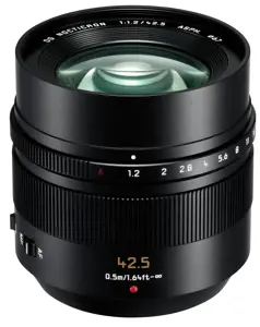 "Panasonic" LEICA DG NOCTICRON 42,5 mm / F1,2 ASPH. / GALINGASIS O.I.S. (H-NS043)