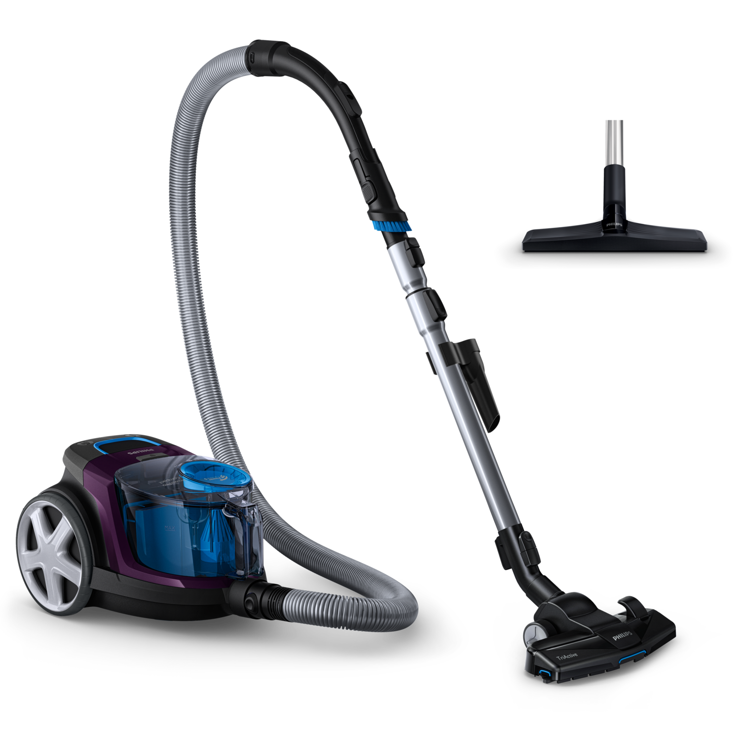 "Philips" 3000 serijos FC9333/09, 650 W, cilindrinis dulkių siurblys, sausas, be maišelio, 1,5 l, antialerginis filtras