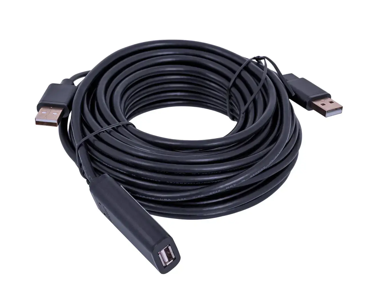 UNITEK Y-278 "Unitek" USB 2.0 aktyvusis ilgintuvas, 10 m, Y-278