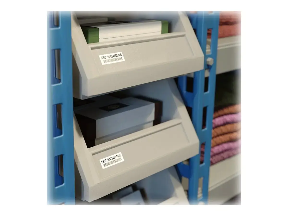 Brother balta nepertraukiama juostelė, juoda ant balto, 1 vnt., DK, juoda, balta, tiesioginio terminio spausdinimo, Brother