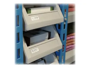 Brother balta nepertraukiama juostelė, juoda ant balto, 1 vnt., DK, juoda, balta, tiesioginio terminio spausdinimo, Brother