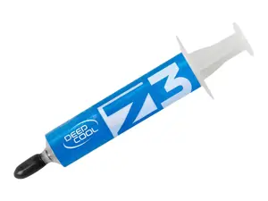 "DeepCool Z3", šiluminė pasta, 1,134 W/m-K, pilka, sidabrinė, 73cps, -50-220 °C, 1,5 g