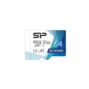 SILICONPOW SP064GBSTXDU3V20AB "Silicon Power" atminties kortelė "Superior Pro Micro SDXC 64GB UHS-I…